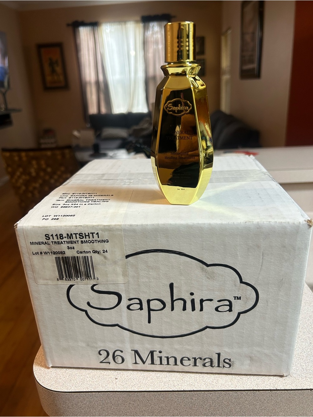 26 Count Mineral Treatment Smoothing Oil - Gold